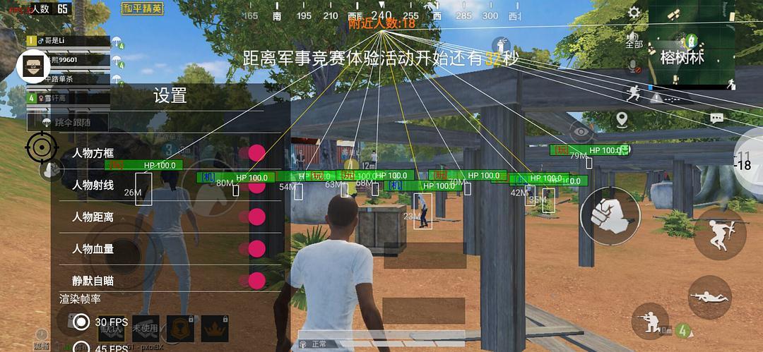 外挂和平精英直播
