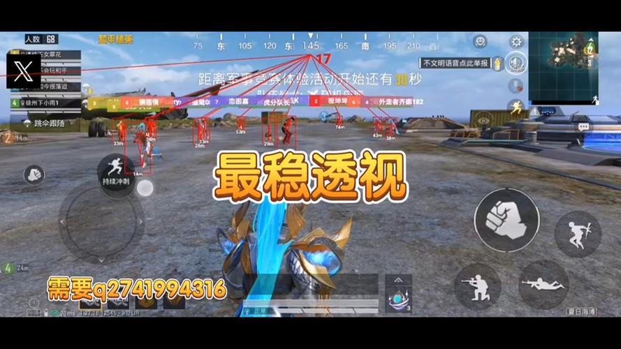 外挂和平精英比赛